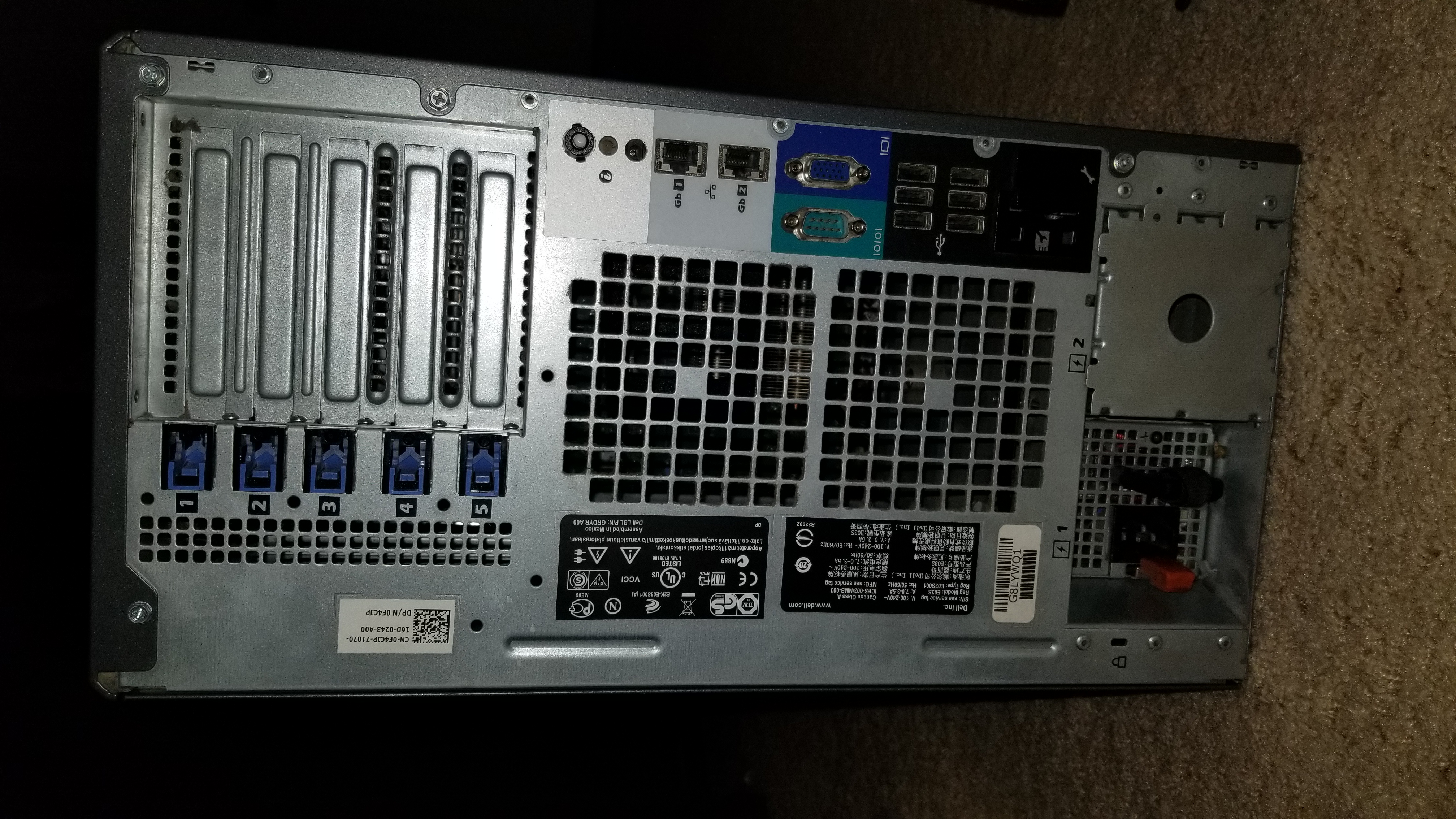 [FS][US-TX-HOU] Dell R710,T610, & R210, 8-port KVM, and Netapp E2600 ...